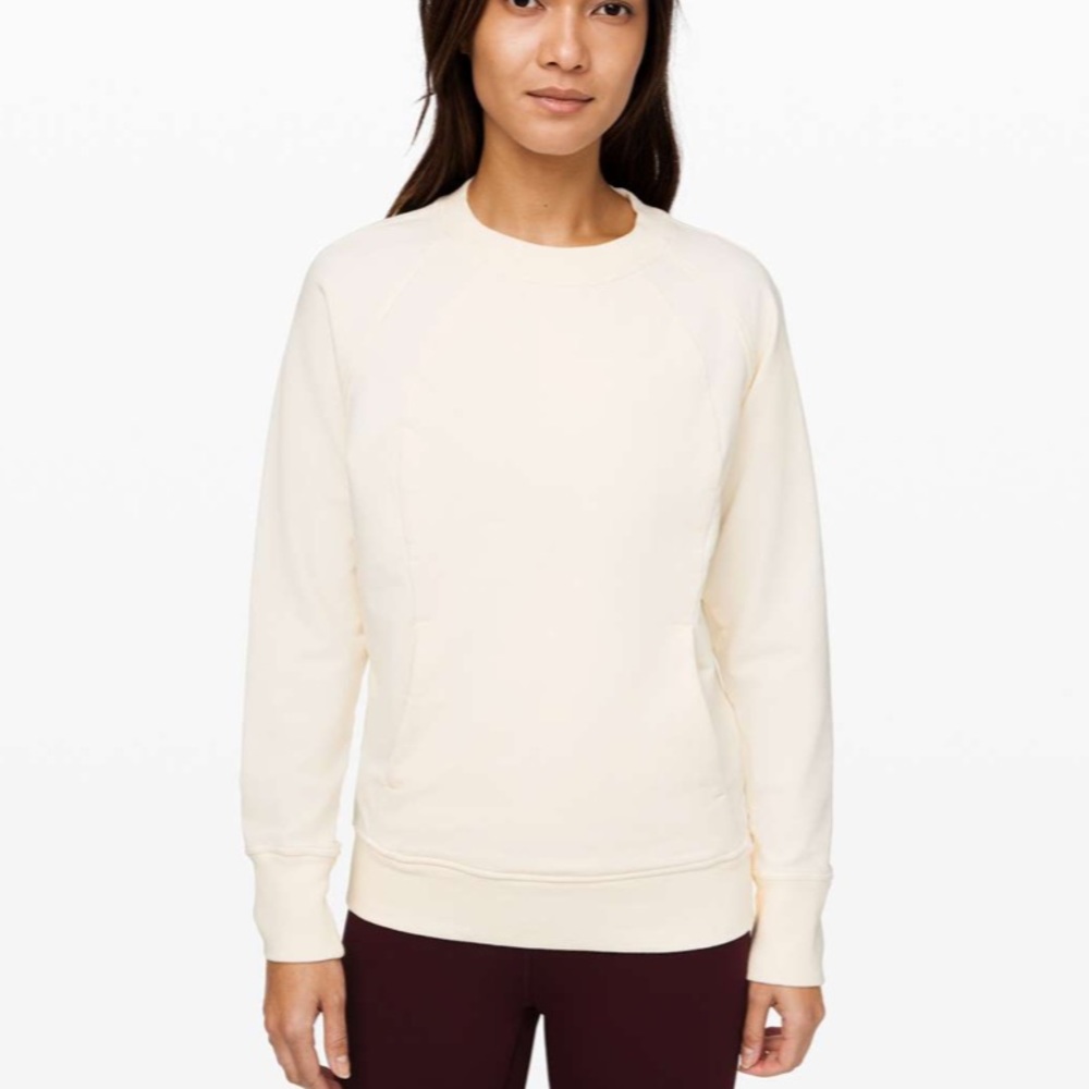 Lululemon Scuba Crew pullover sweatshirt